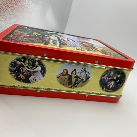 Vintage The Wizard of Oz Retro Tin/Metal Collectible Lunch Box 1998 - Picture 11 of 16